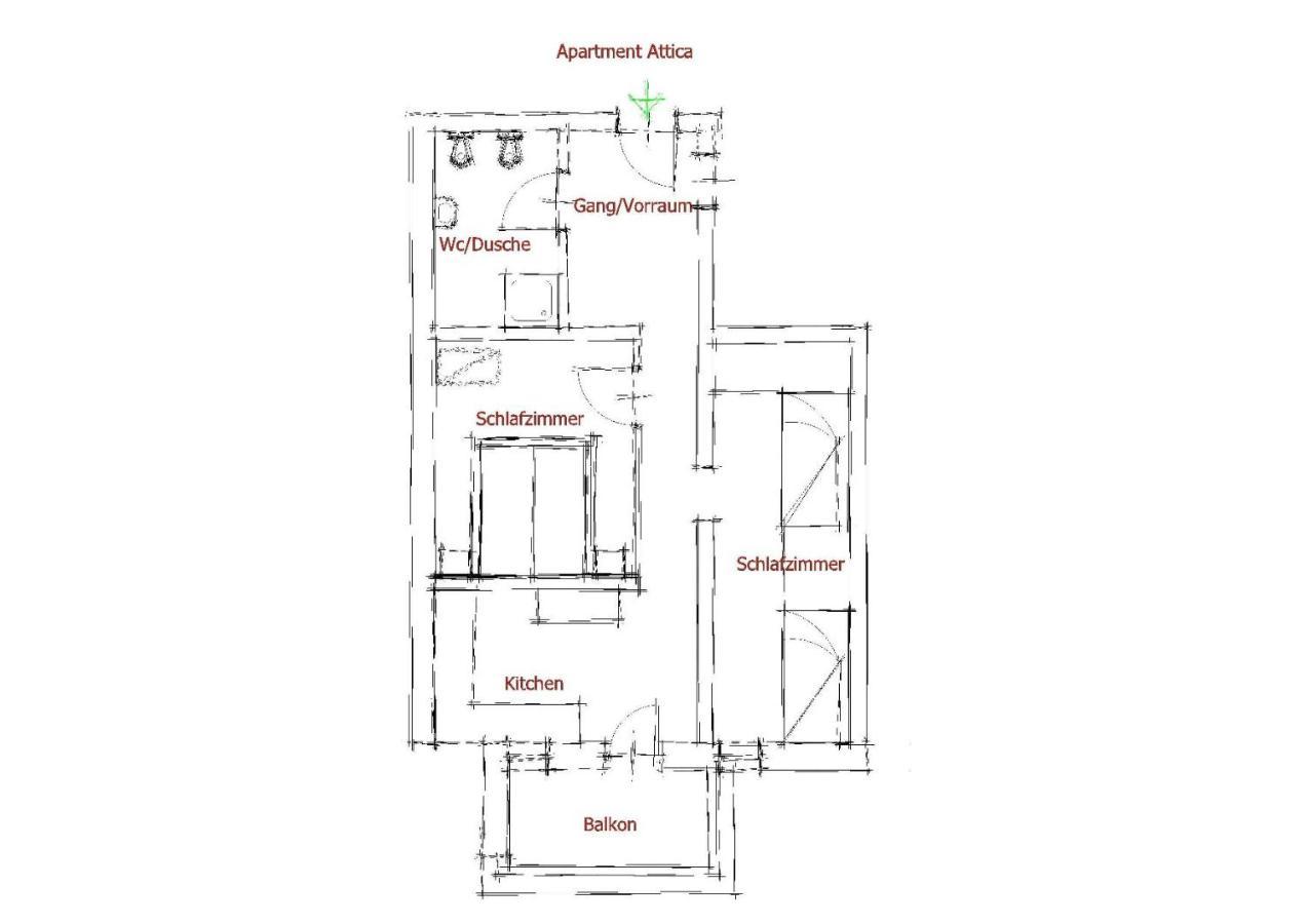 Haus Enzian Apartments كارتياسش المظهر الخارجي الصورة